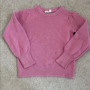GAP Girls Rose Knit Sweater - size M